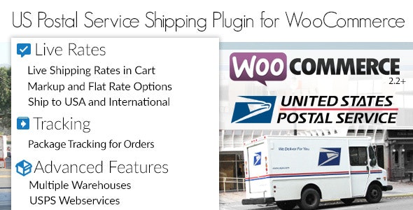 US Postal Service USPS WooCommerce Shipping Plugin for Rates and Tracking