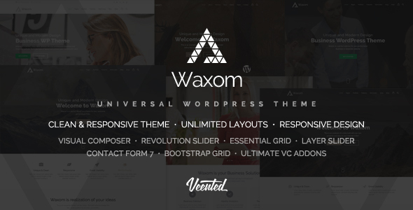 Waxom – Clean & Universal WordPress Theme
