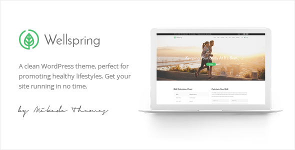 Wellspring – Health, Lifestyle & Wellness Theme