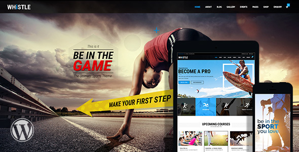 Whistle – Sports Club WordPress