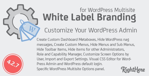 White Label Branding for WordPress Multisite