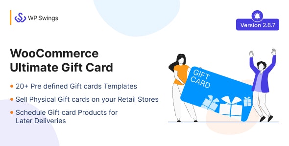 WooCommerce Ultimate Gift Card – Create, Sell and Manage Gift Cards with Customized Email Templates
