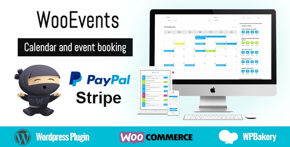 WooEvents –  Calendar and Event Booking