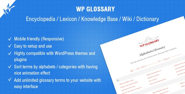 WP Glossary – Encyclopedia / Lexicon / Knowledge Base / Wiki / Dictionary
