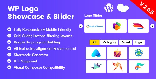 WP Logo Showcase – Responsive WP Plugin