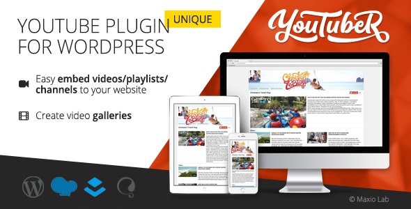 YouTubeR – Unique YouTube Video Feed & Gallery Plugin
